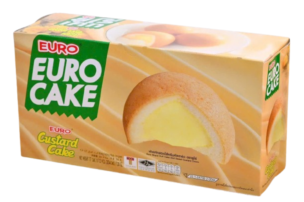 Euro Cake Custard Flavor