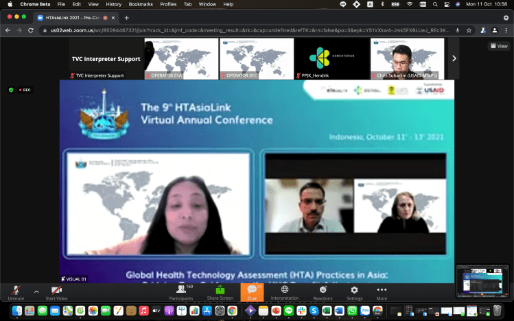 TVC Simultaneous Interpretation for the 9th HTAsiaLink Virtual Annual&nbsp;Conference